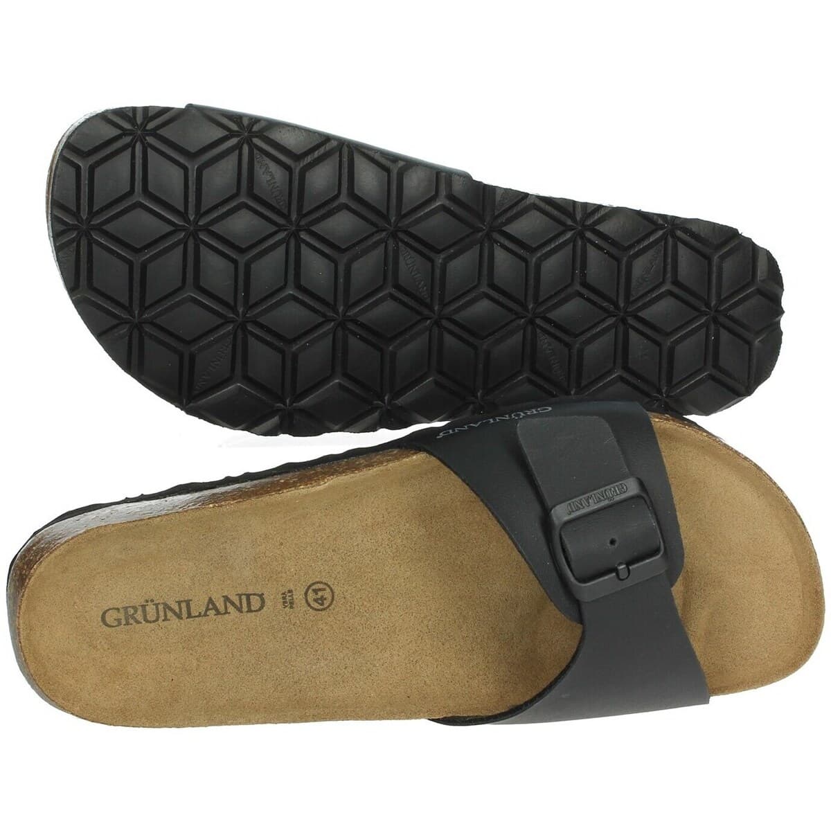 Men's Flip Flops Grunland Black