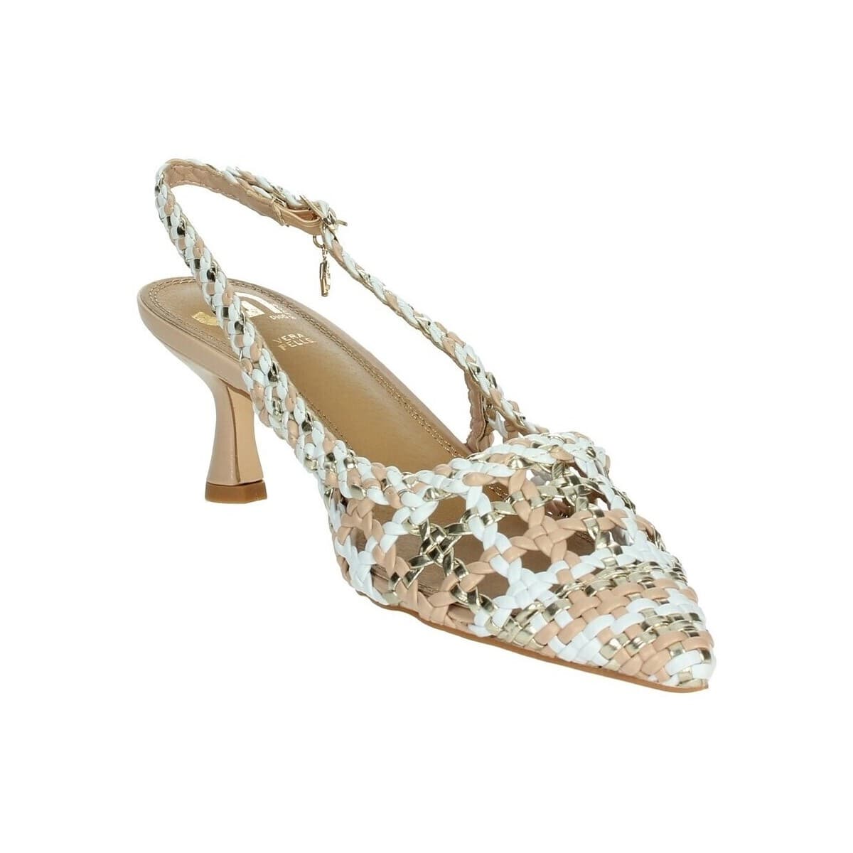 Women's Pumps Gold&gold White
