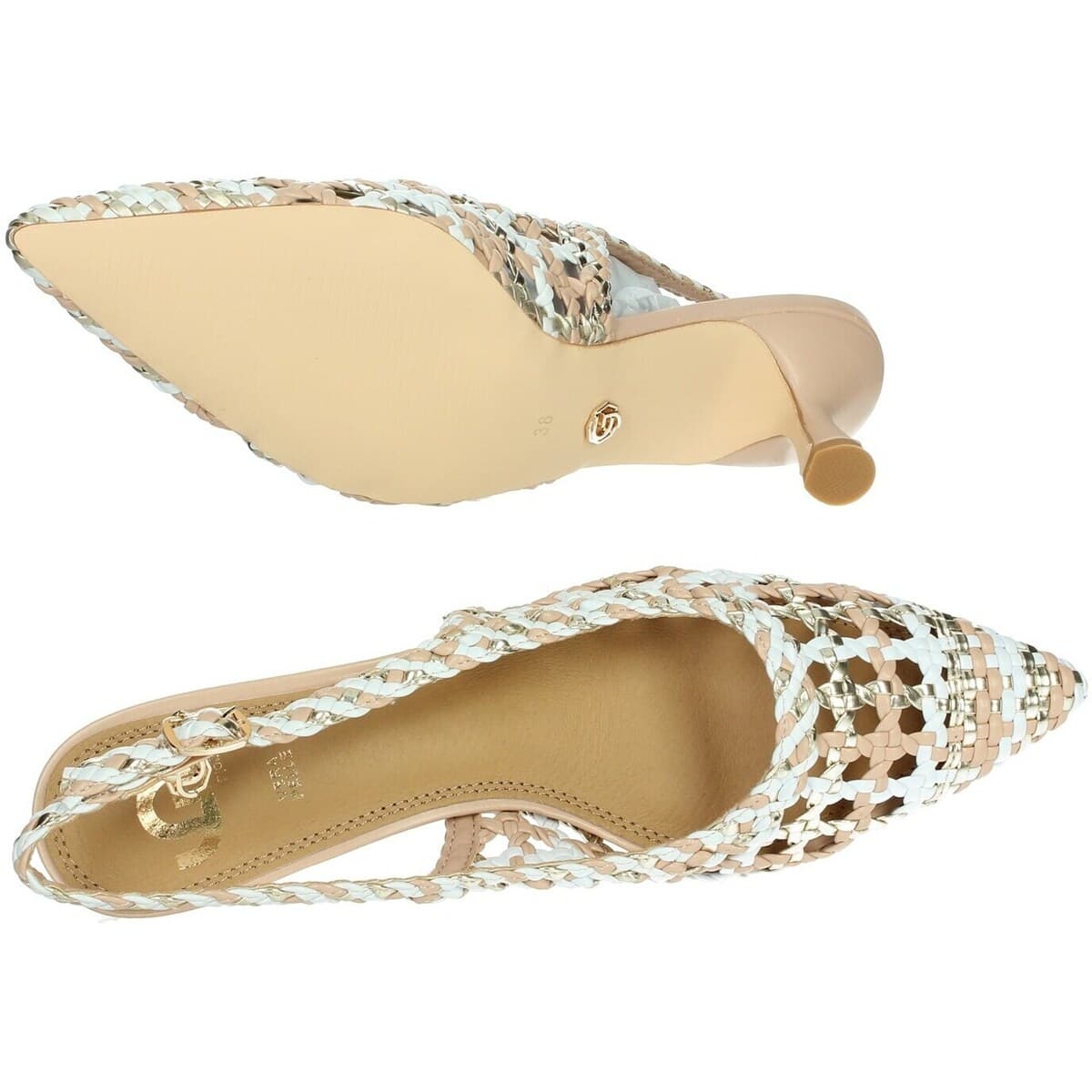 Women's Pumps Gold&gold White