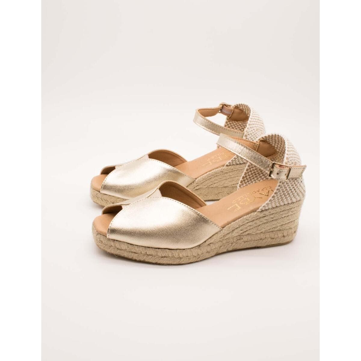 Women's Espadrilles Bonadona Gold