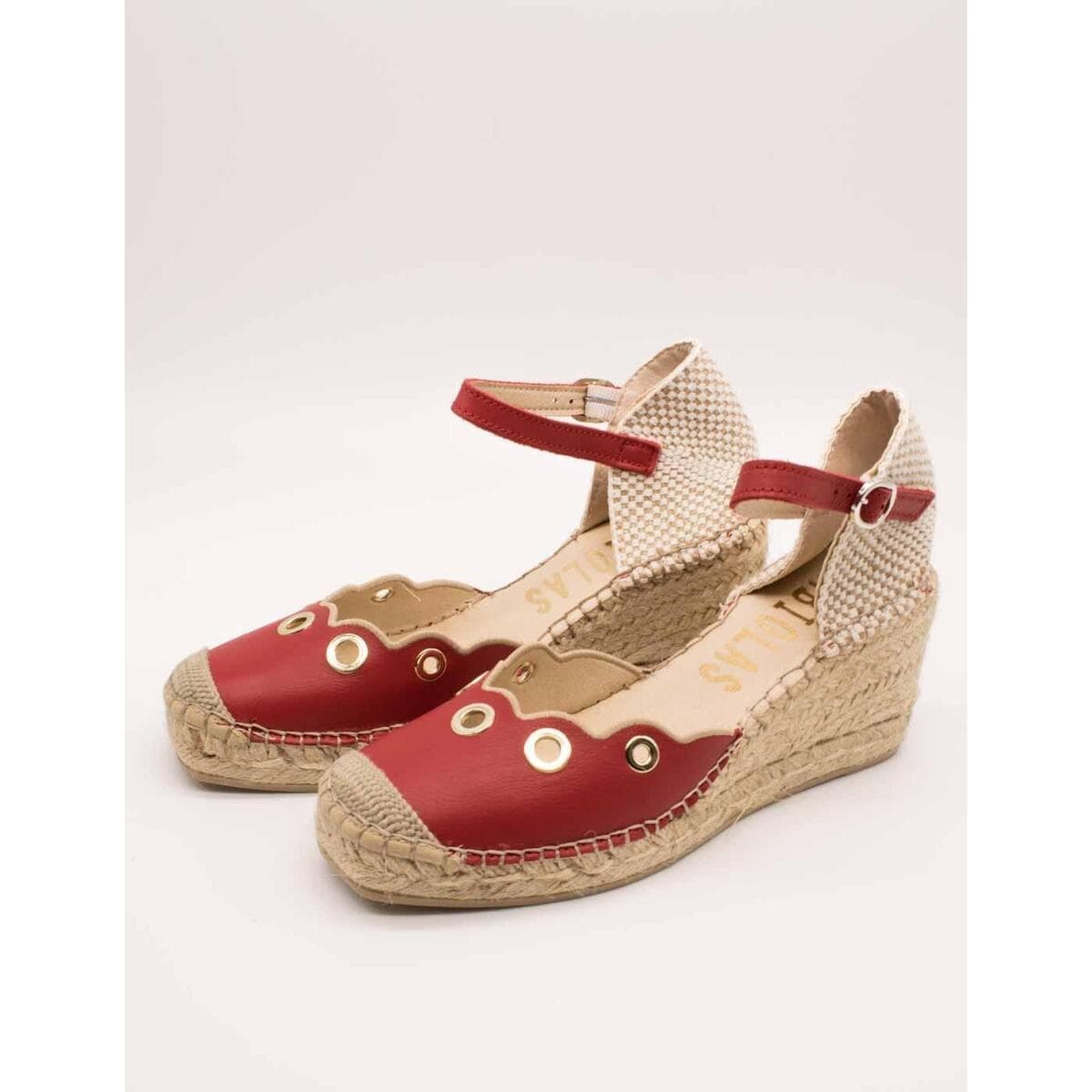 Women's Espadrilles Fabiolas Red