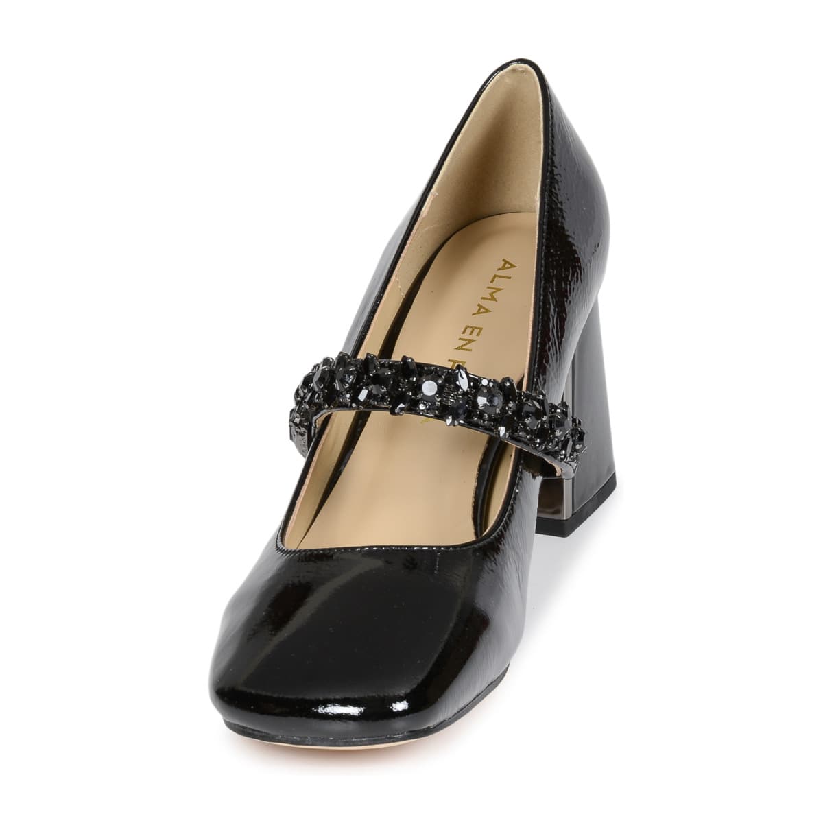 Women's Ballet Flats ALMA EN PENA Black