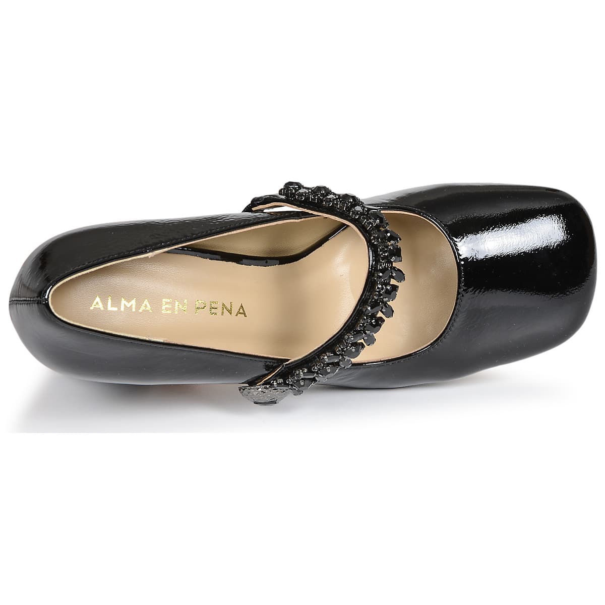 Women's Ballet Flats ALMA EN PENA Black