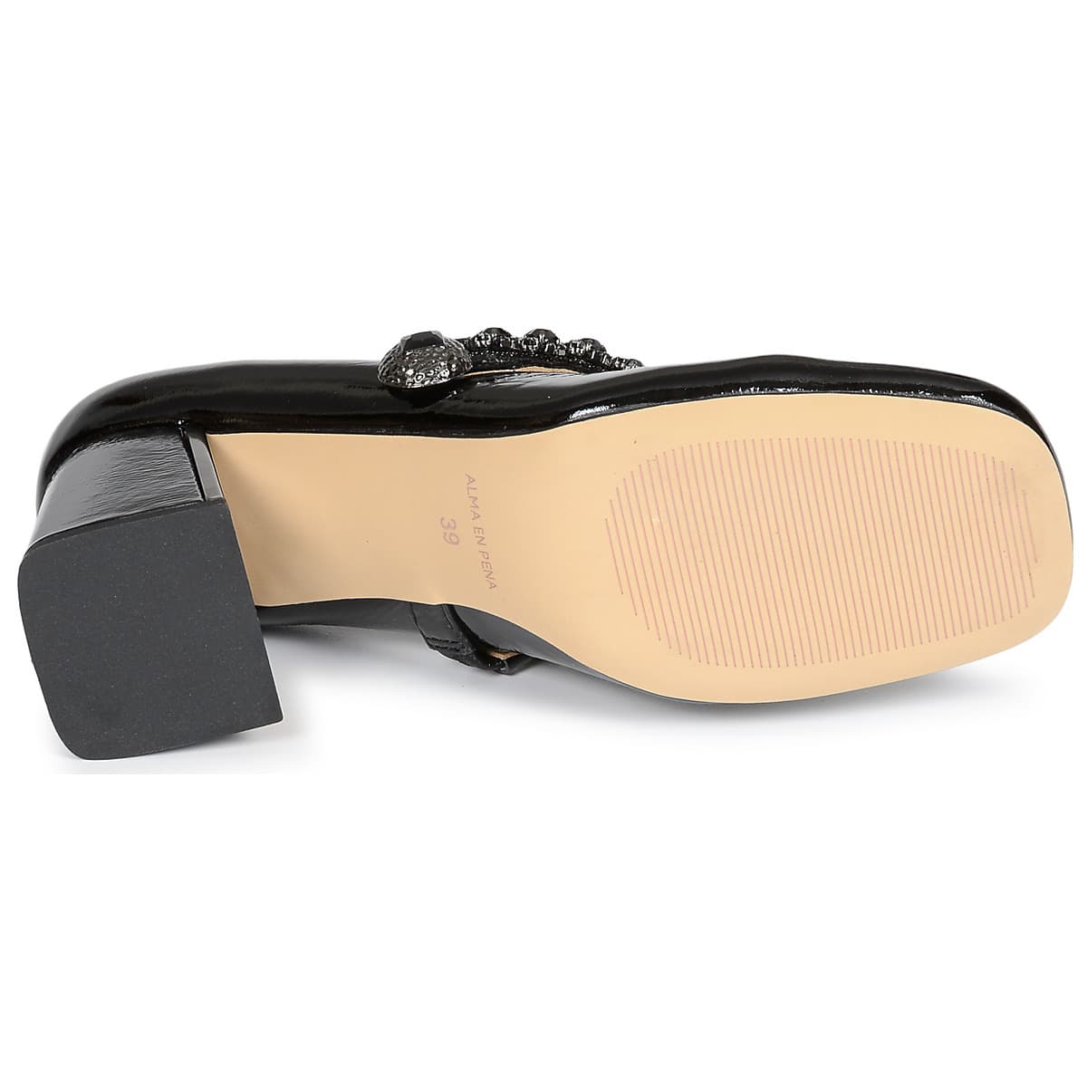 Women's Ballet Flats ALMA EN PENA Black