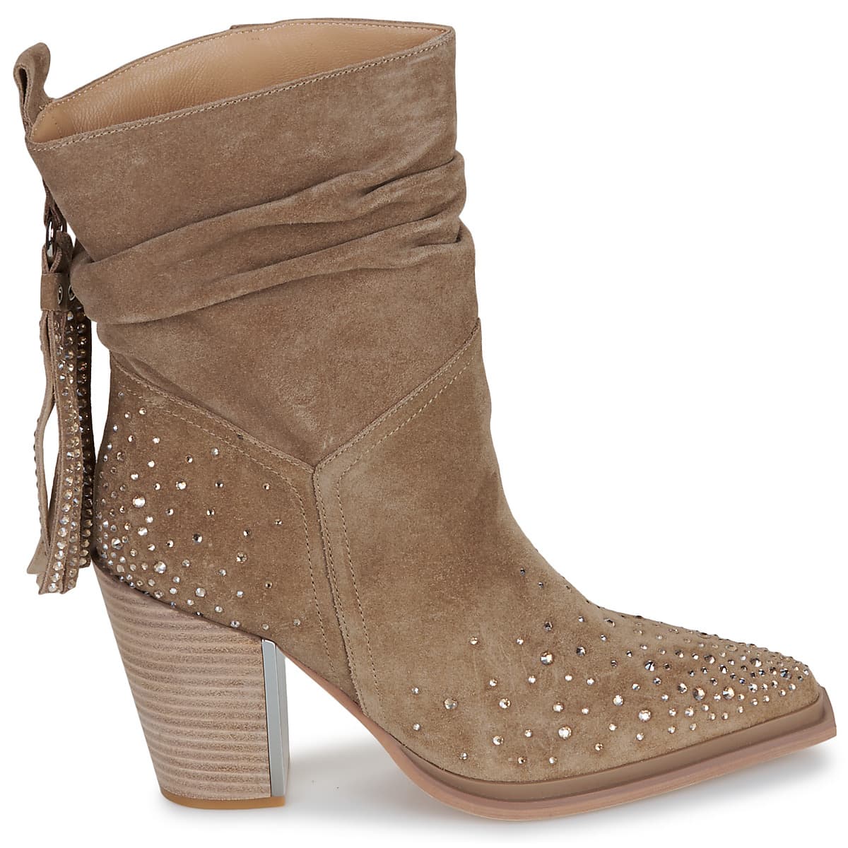 Women's Ankle Boots ALMA EN PENA Beige