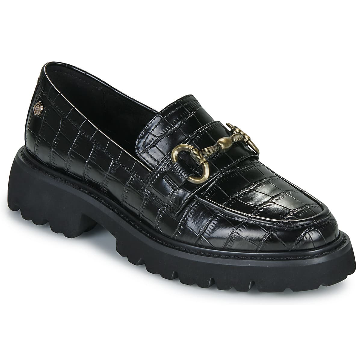 Μοκασσίνια Carmela 162547-BLACK-CROCO