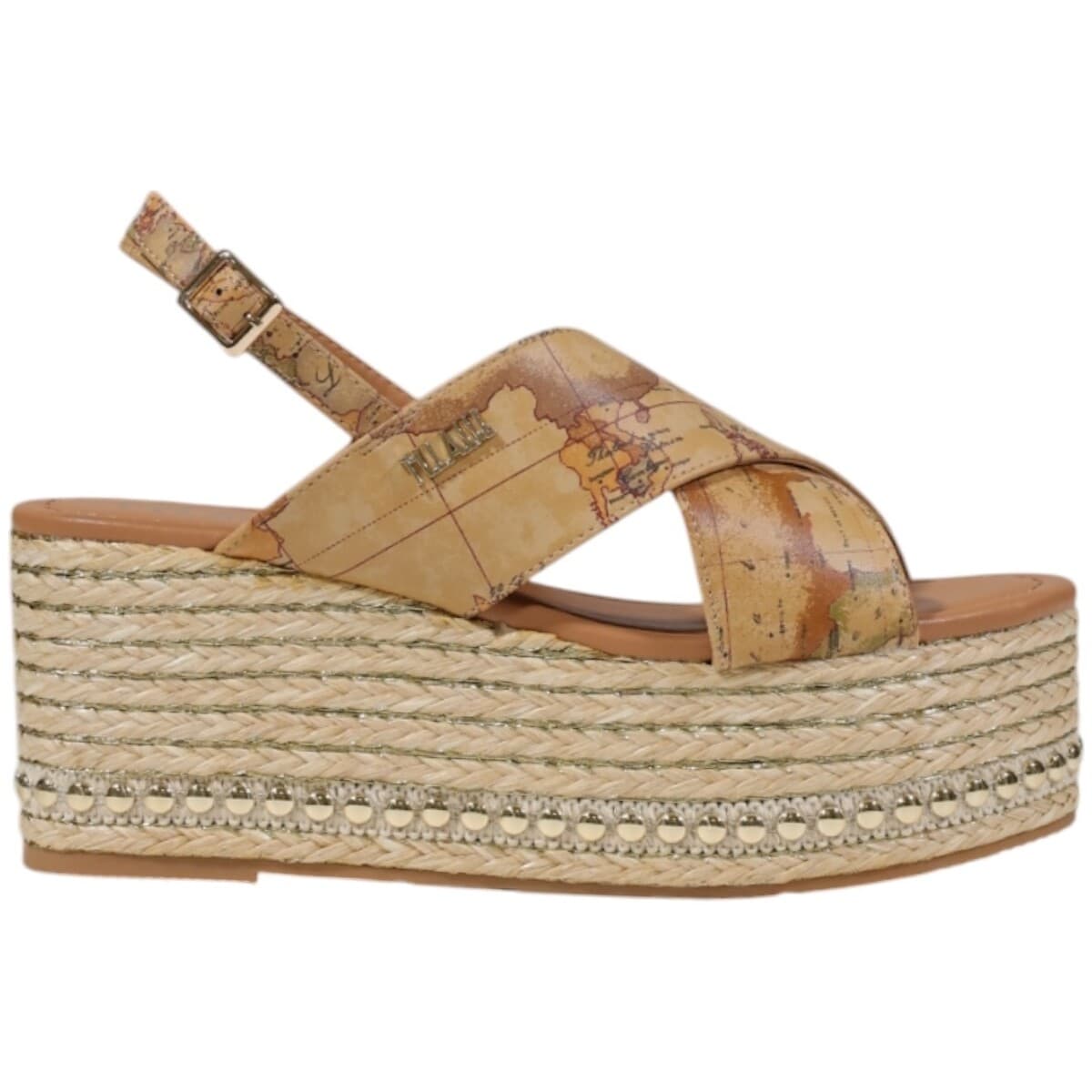 Women's Platforms Alviero Martini Beige