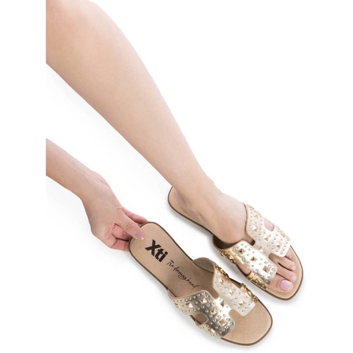 Women's Sandals Xti Gold