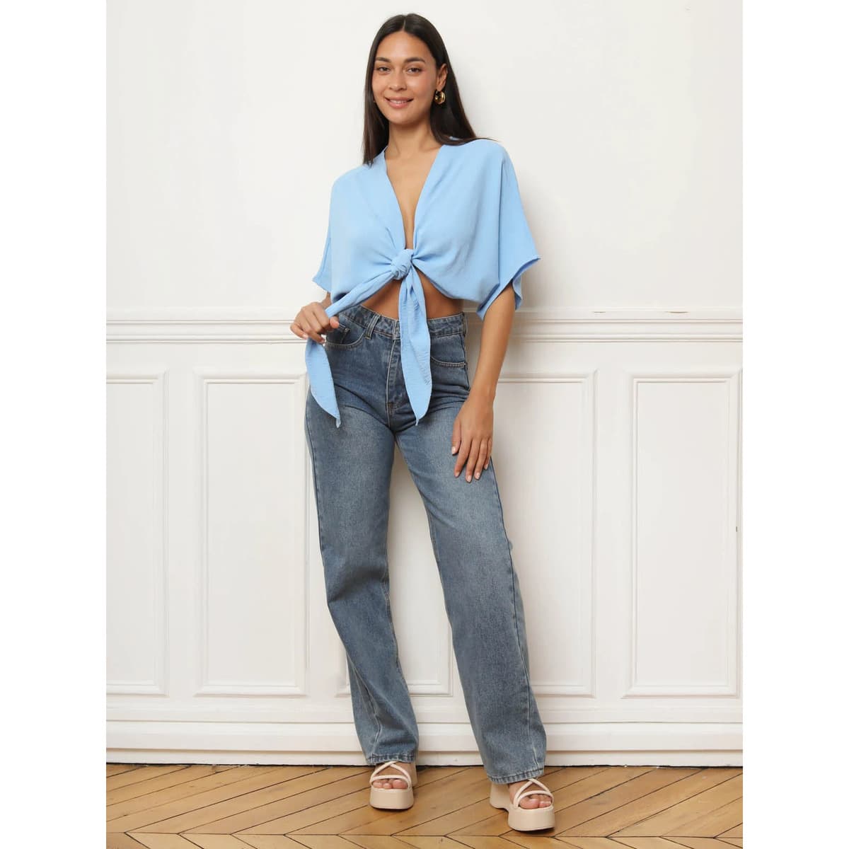 Women's T-Shirts La Modeuse Blue