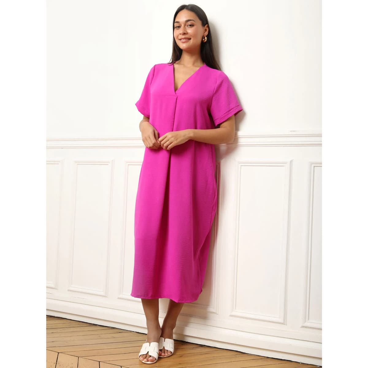 Women's Dresses La Modeuse Pink