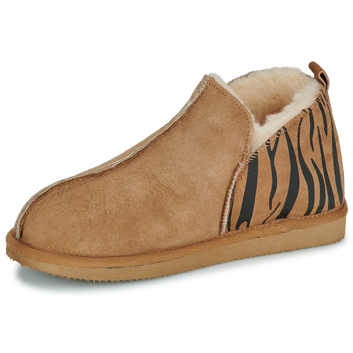 Women's House Slippers Shepherd Brown