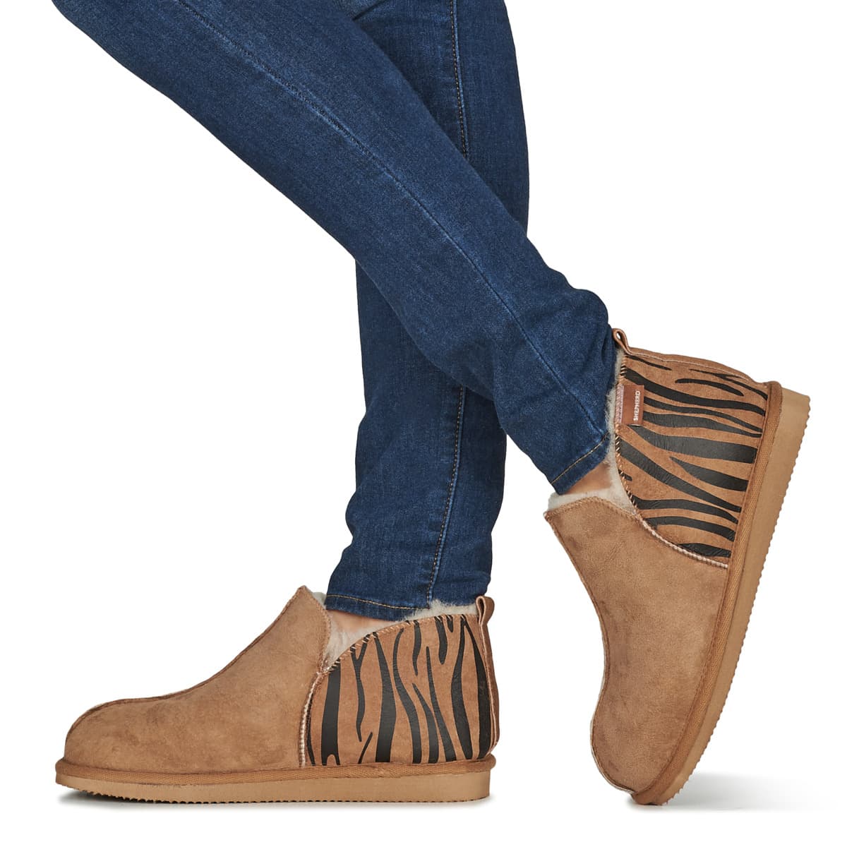 Women's House Slippers Shepherd Brown