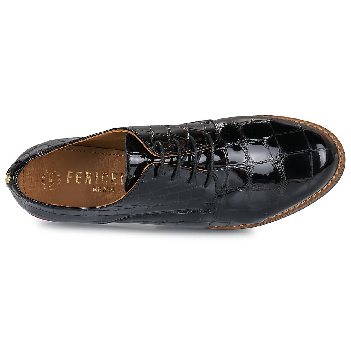 Women's Derby Shoes Fericelli Black