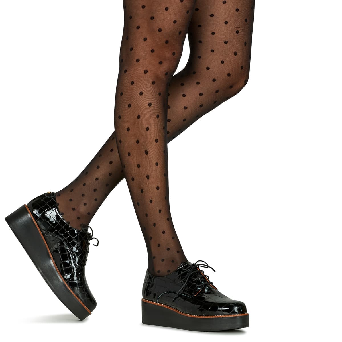 Women's Derby Shoes Fericelli Black