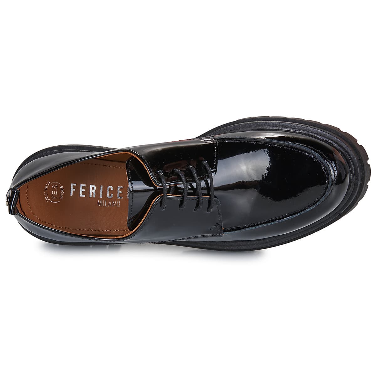 Women's Derby Shoes Fericelli Black