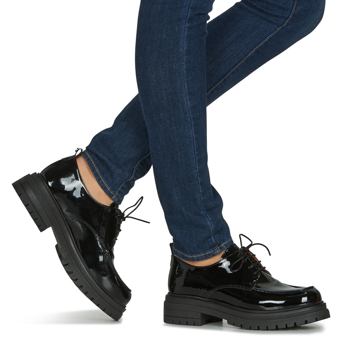 Women's Derby Shoes Fericelli Black