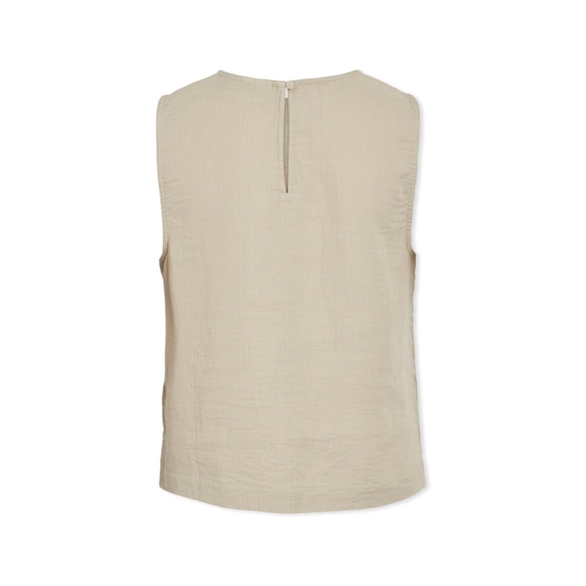 Women's T-Shirts Vila Beige
