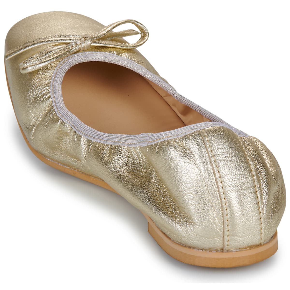 Women's Ballet Flats Fericelli Gold