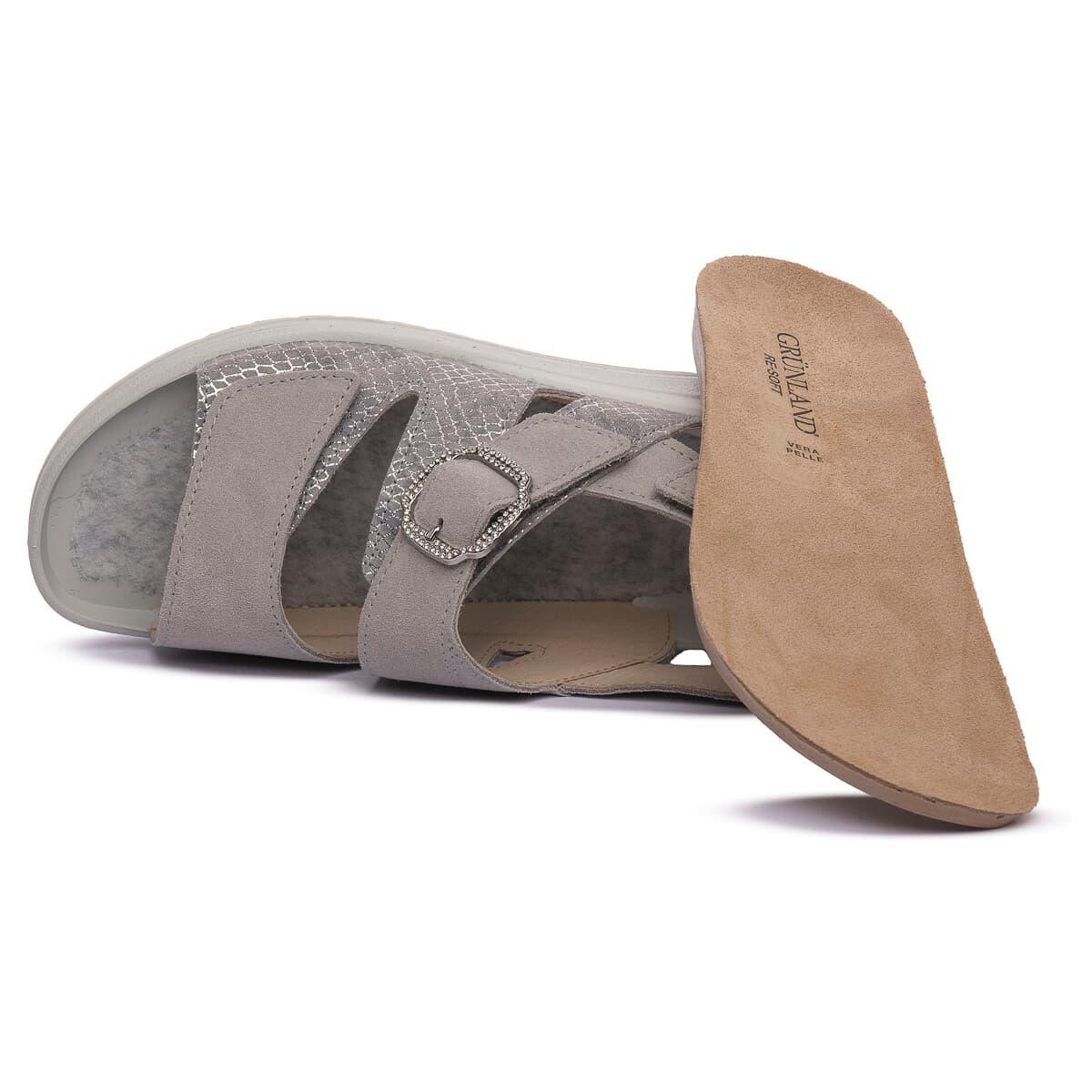 Women's Platforms Grunland Gray