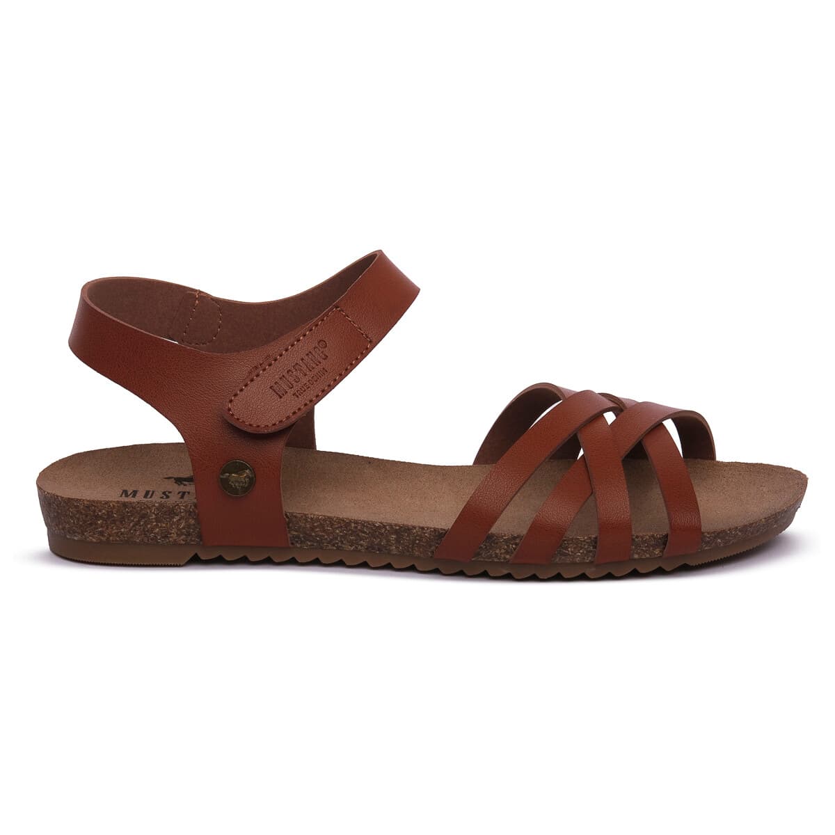 Women's Sandals Mustang Brown