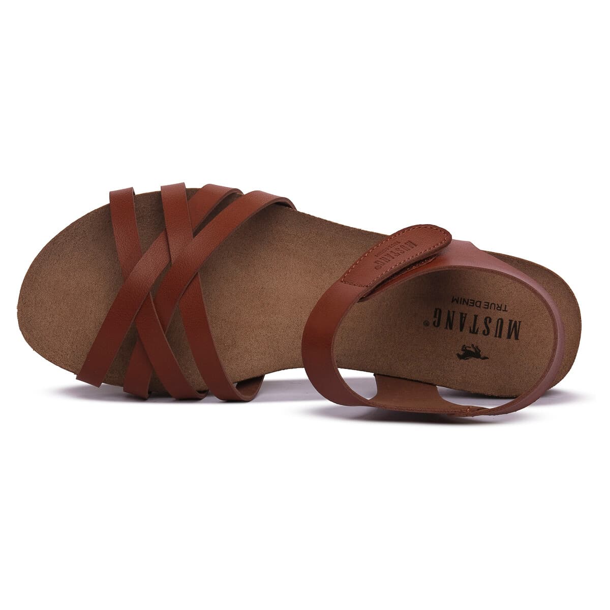 Women's Sandals Mustang Brown