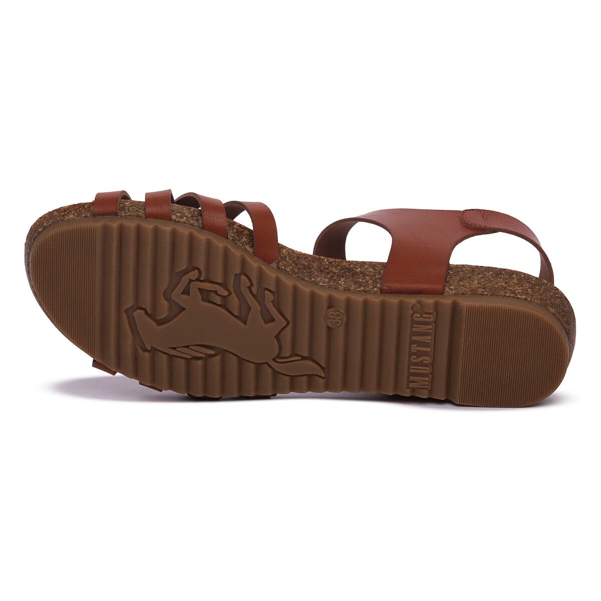 Women's Sandals Mustang Brown