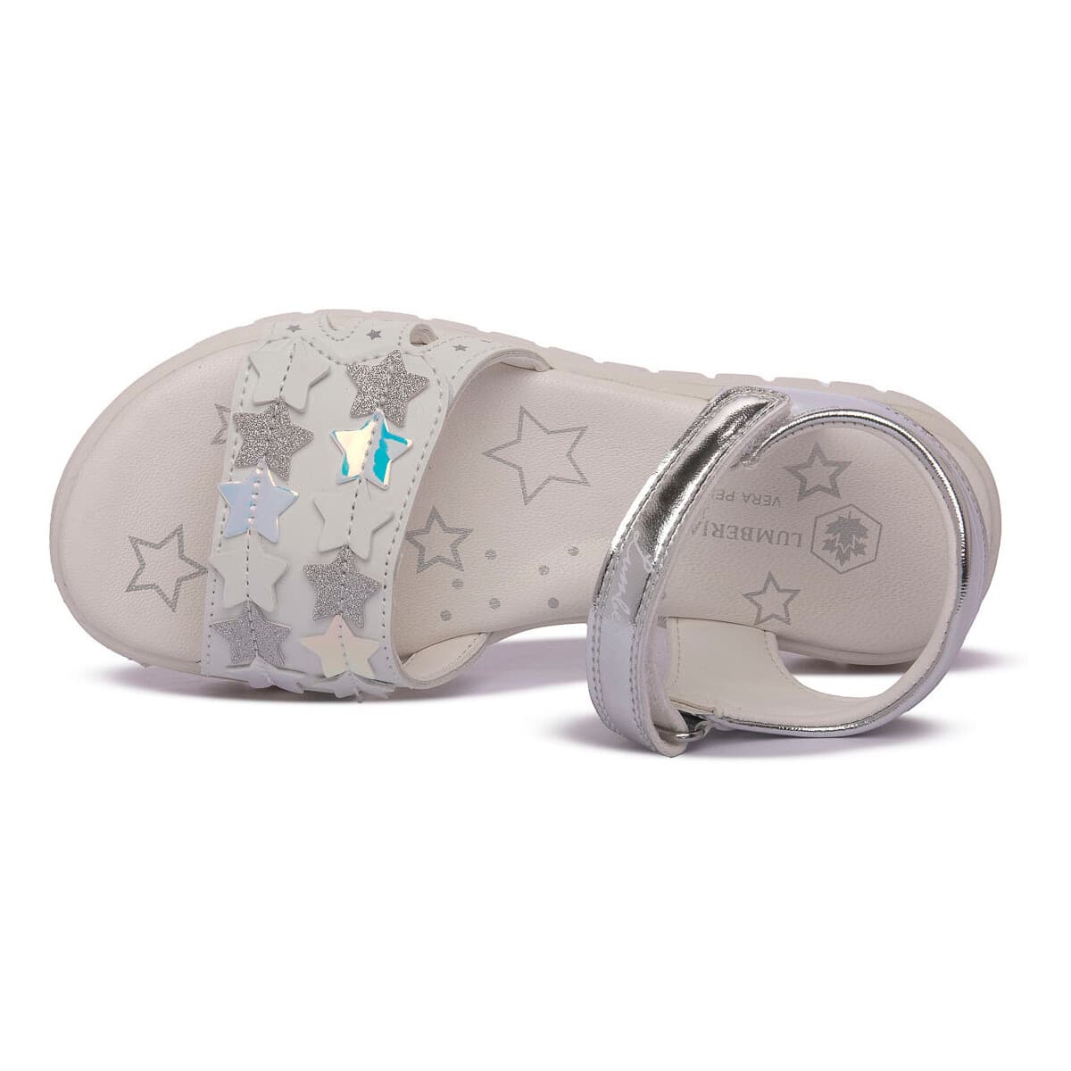 Boys' Sandals Lumberjack White