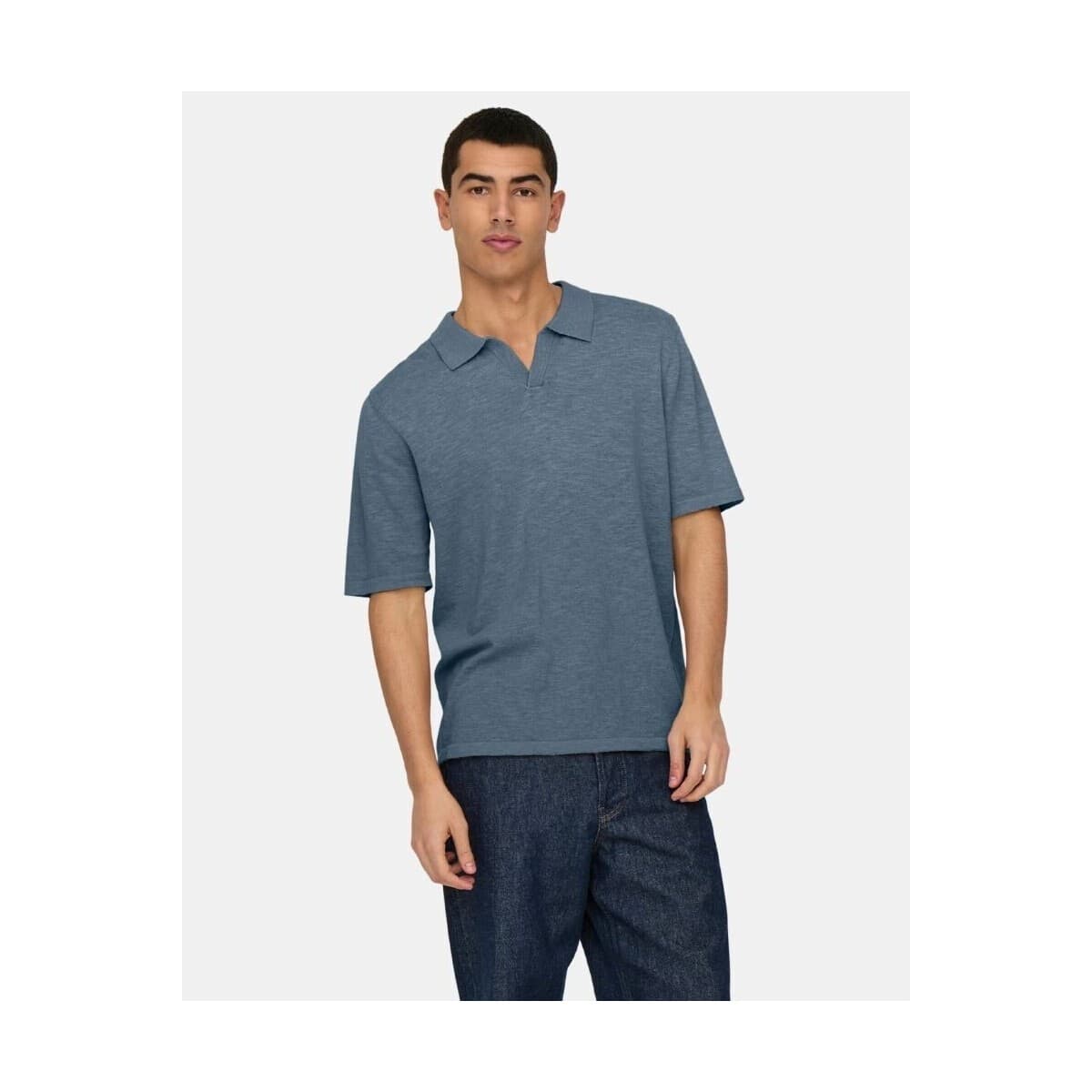 Men's T-Shirts Only & Sons Gray