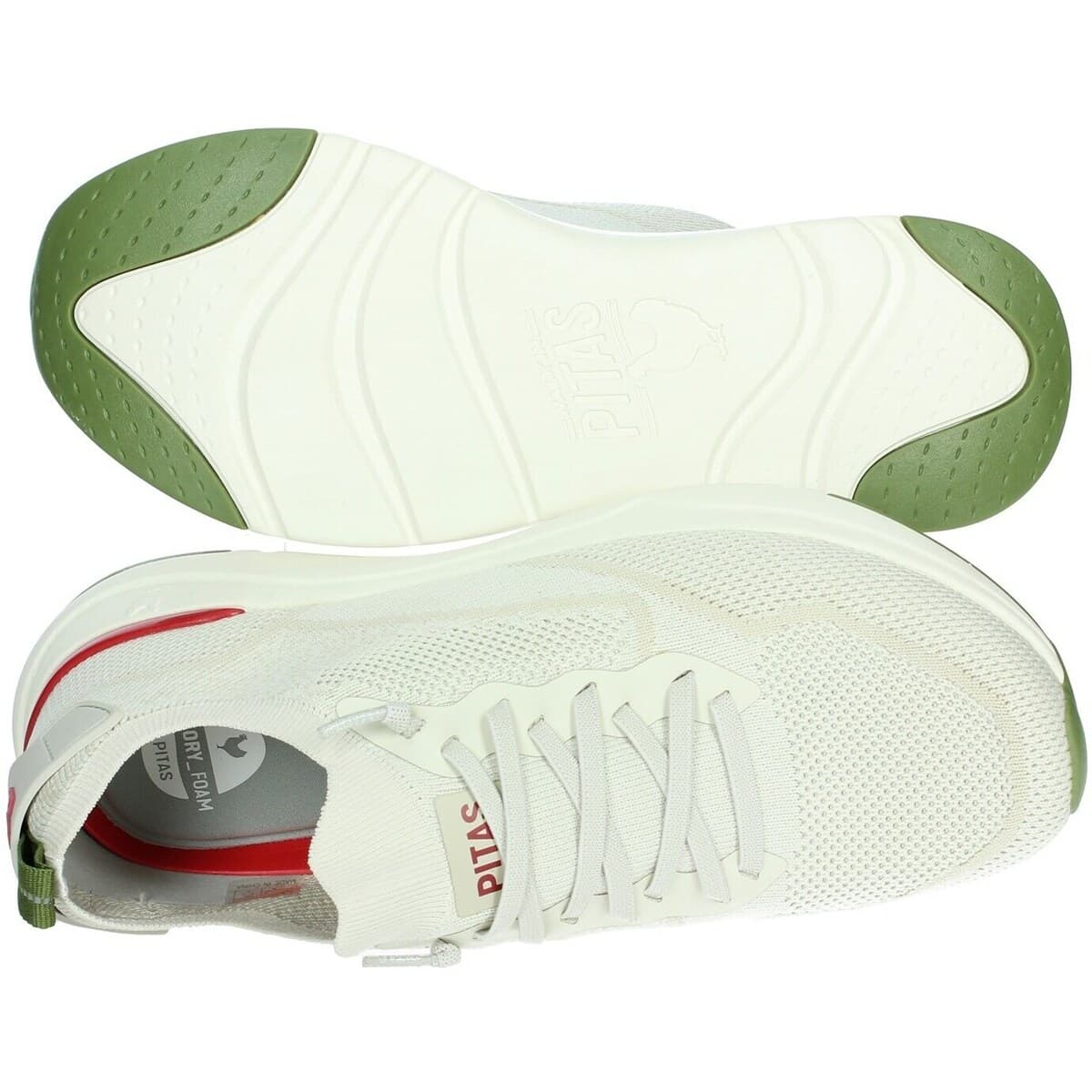 Men's Loafers Pitas White