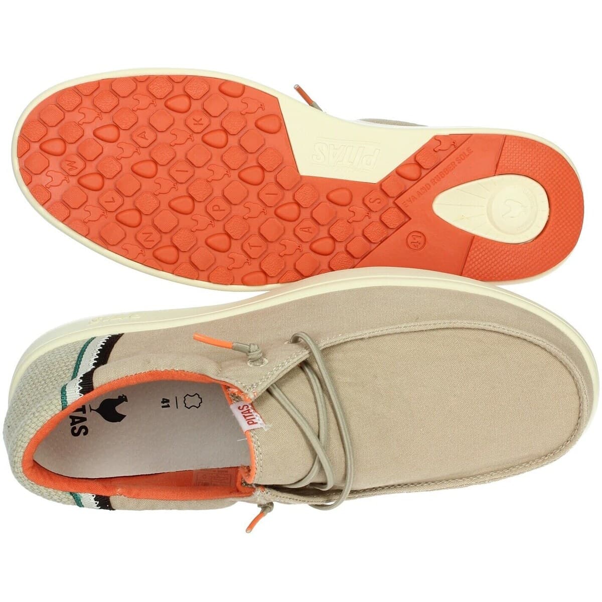 Men's Loafers Pitas Beige