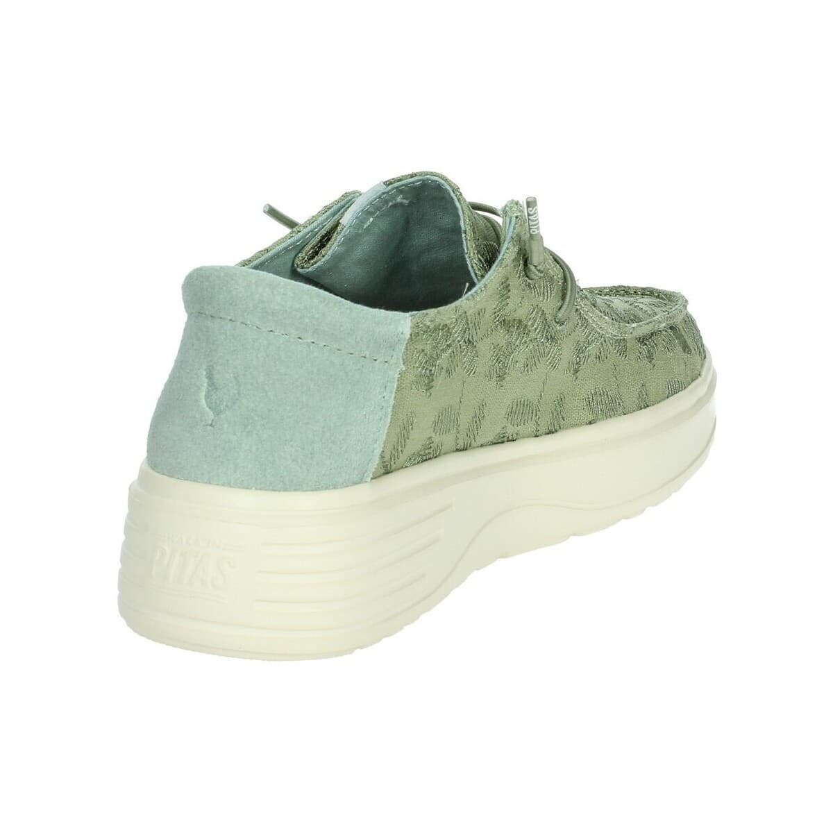Women's Loafers Pitas Green