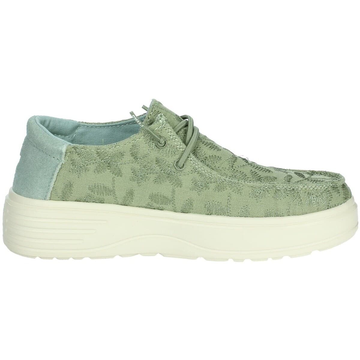 Women's Loafers Pitas Green