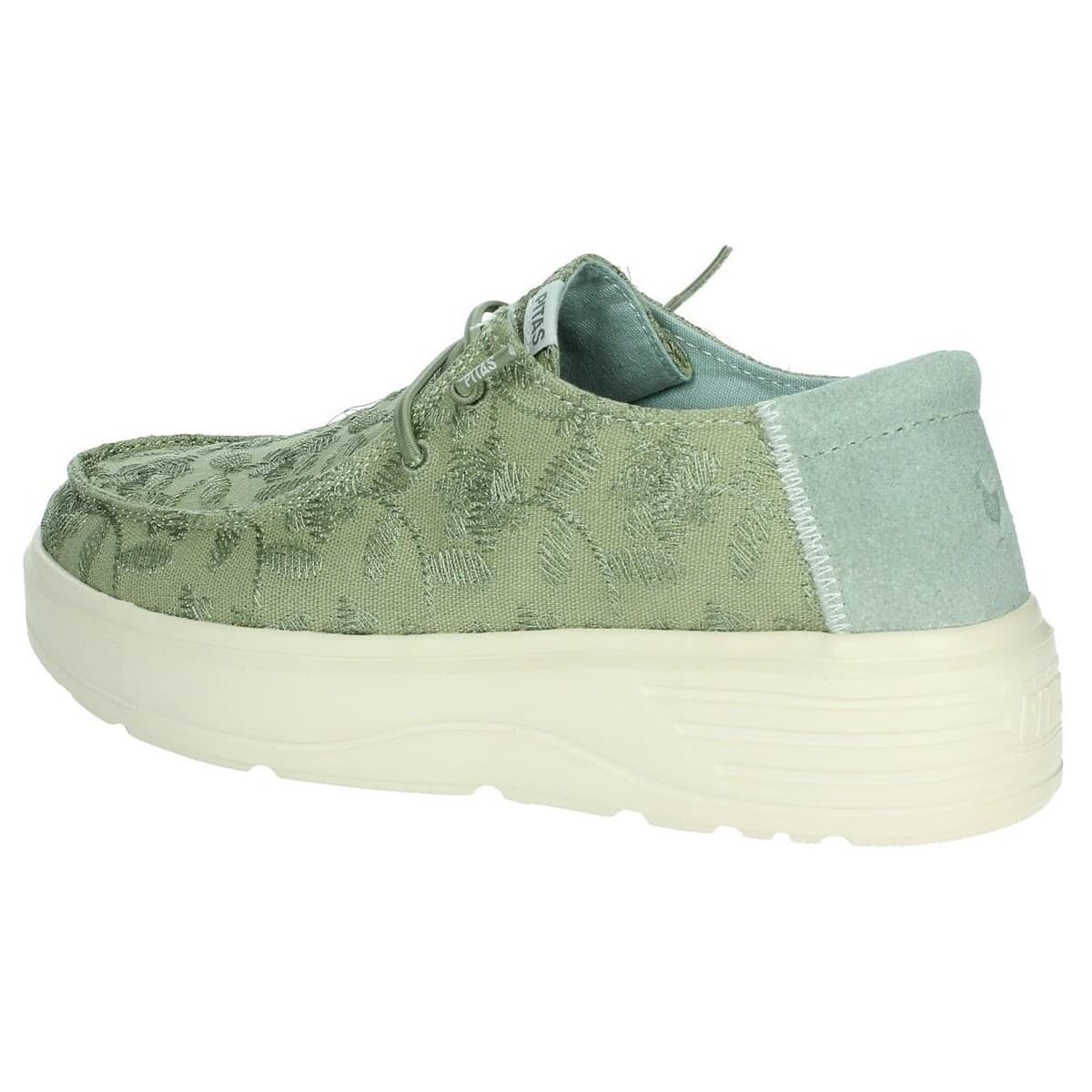 Women's Loafers Pitas Green