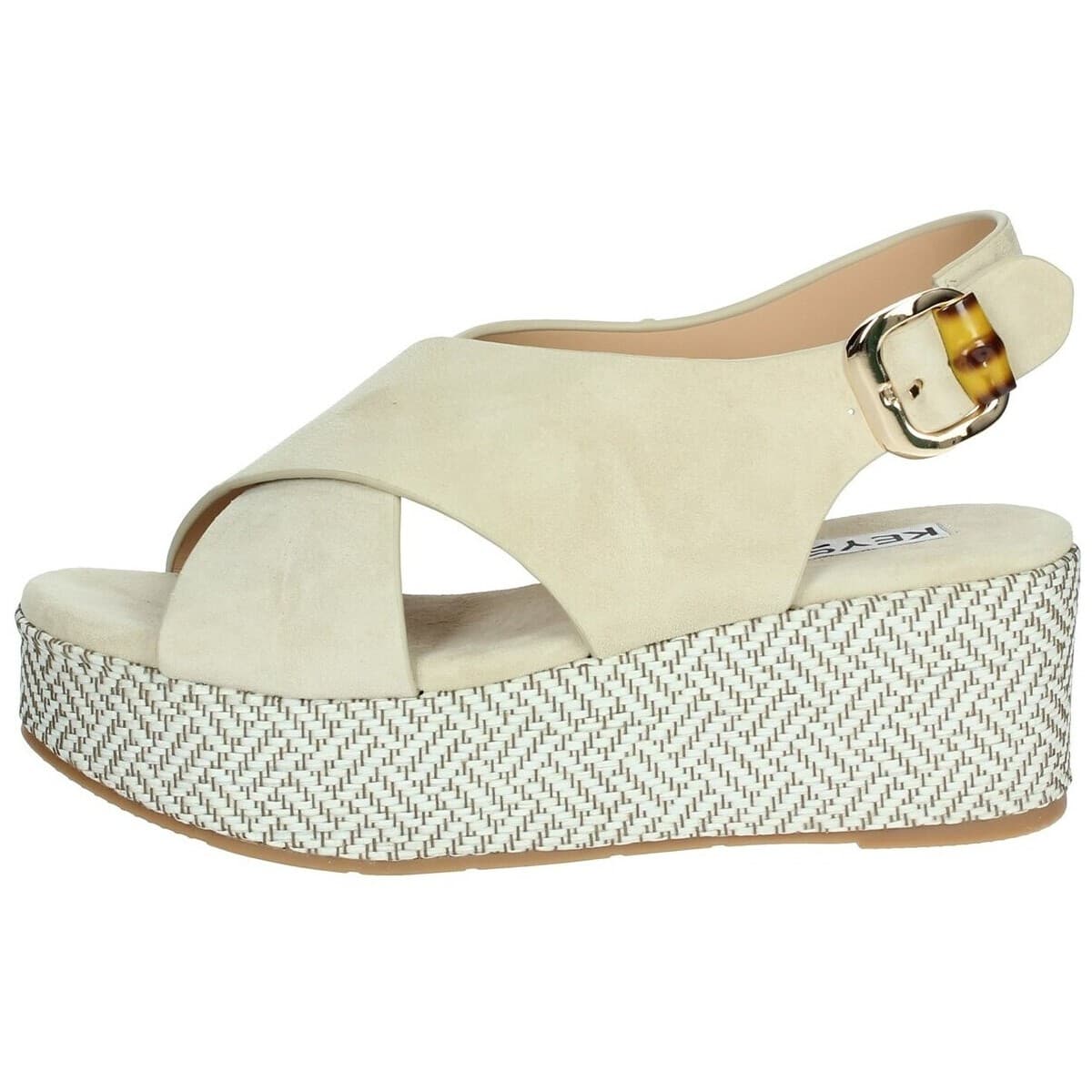 Women's Platforms Keys Beige