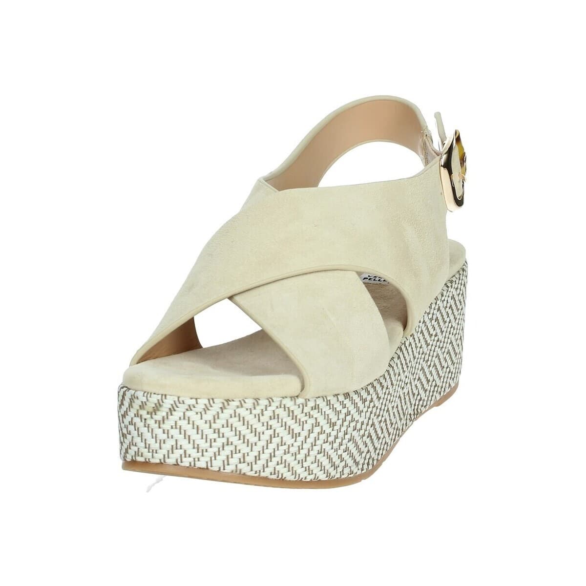 Women's Platforms Keys Beige