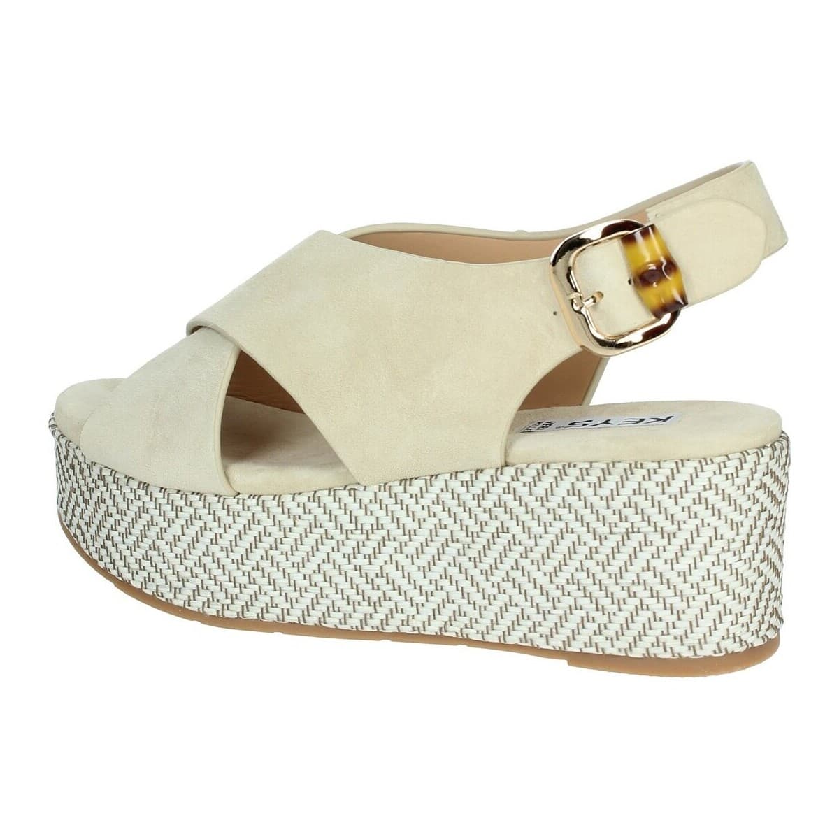 Women's Platforms Keys Beige