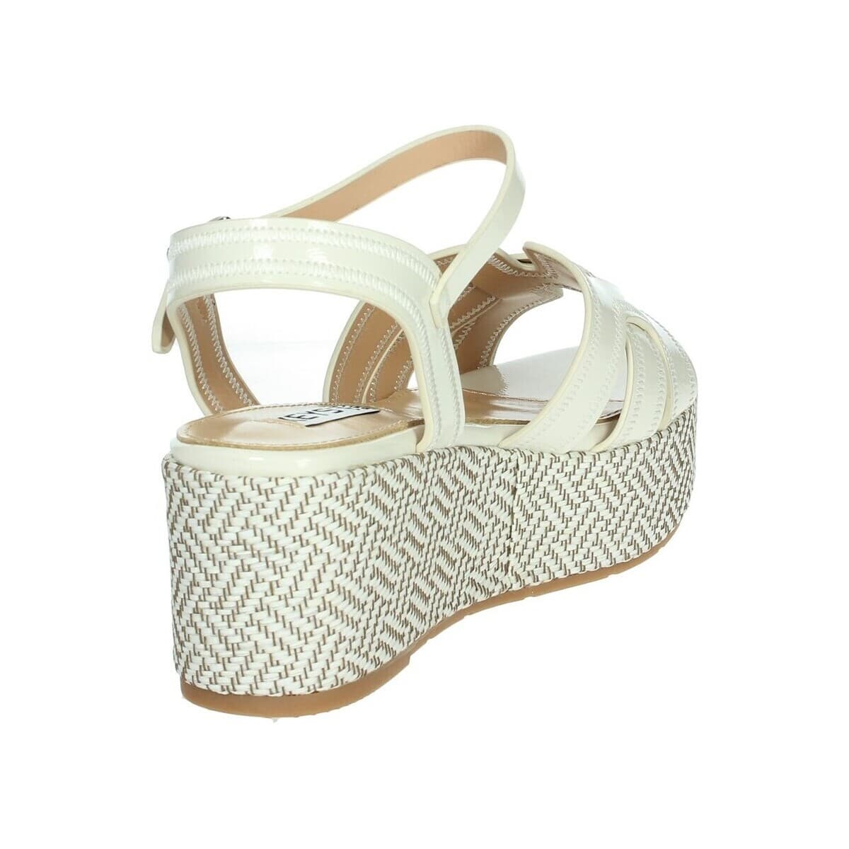 Women's Platforms Keys White