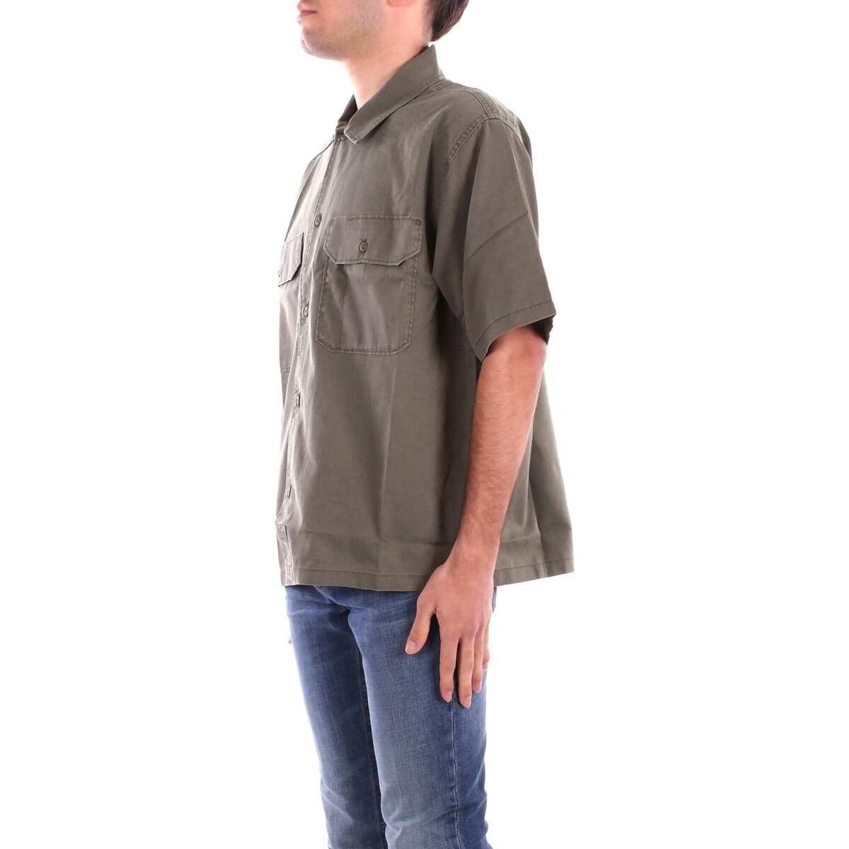 Men's Shirts Dickies Green