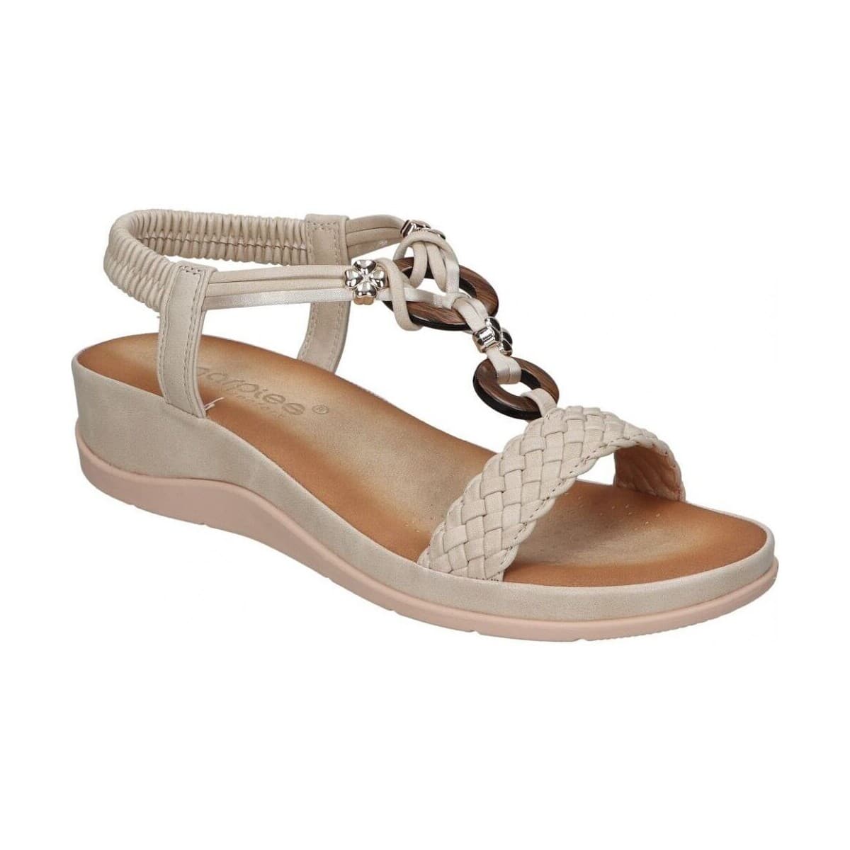 Women's Platforms Amarpies Beige