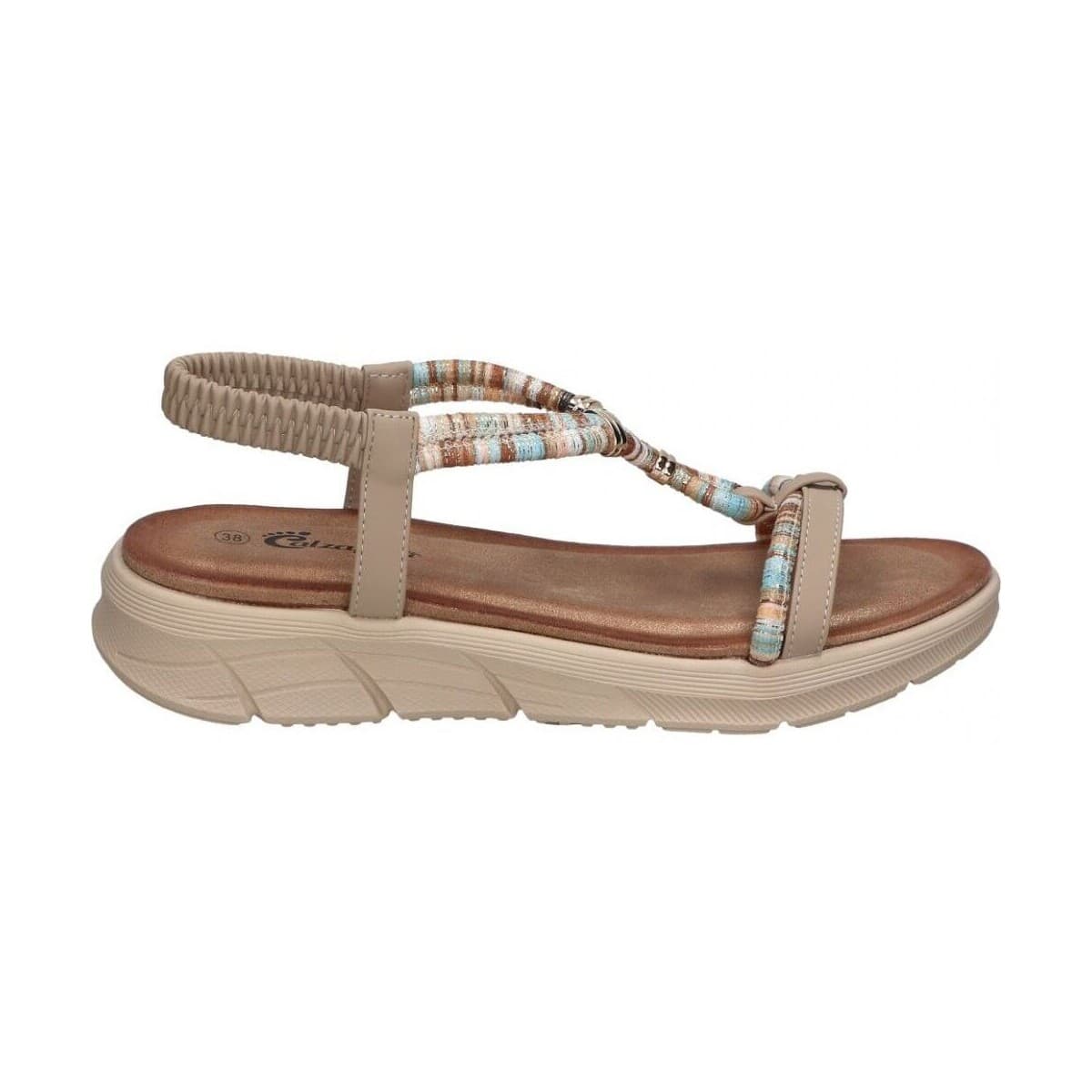 Women's Platforms Calzapies Beige