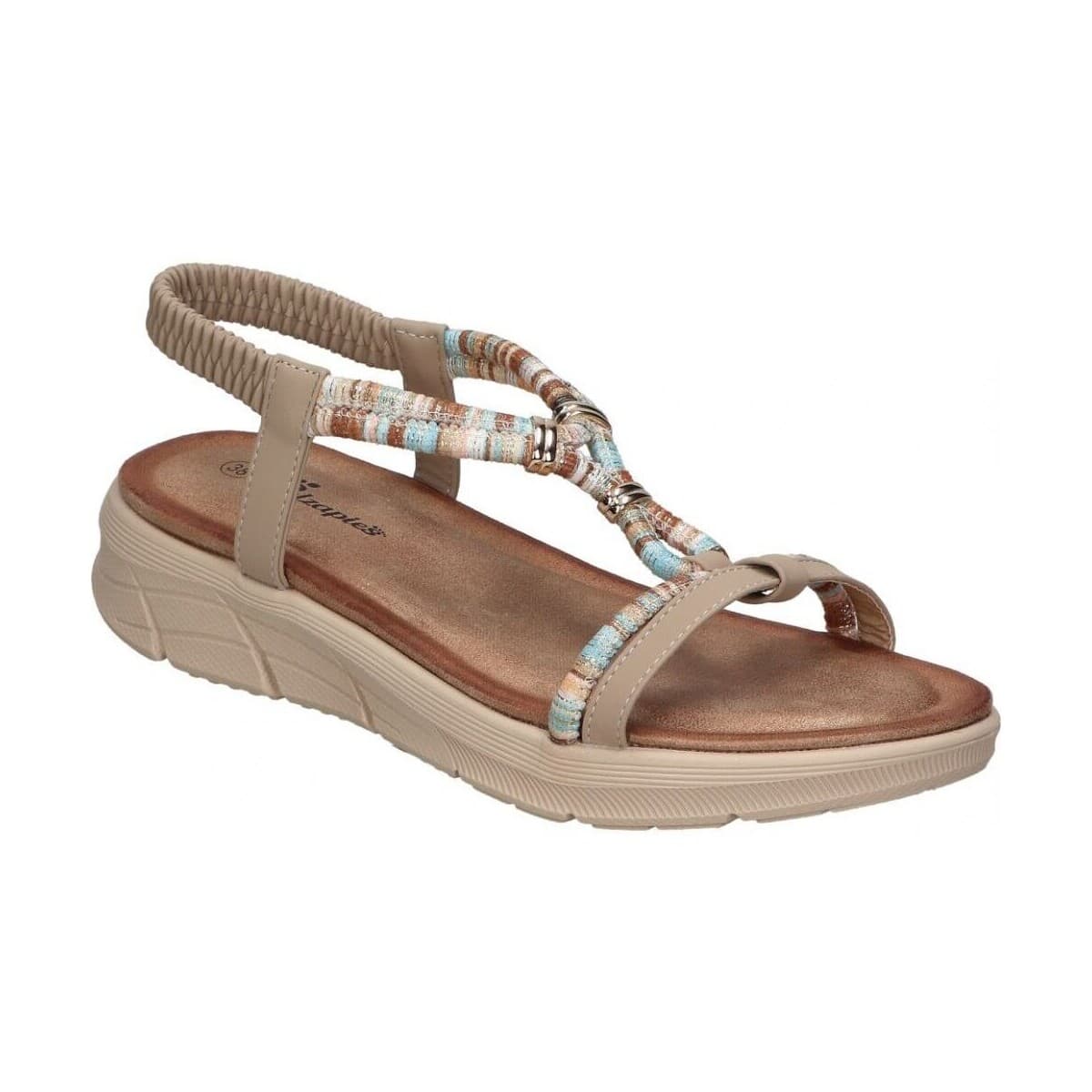 Women's Platforms Calzapies Beige
