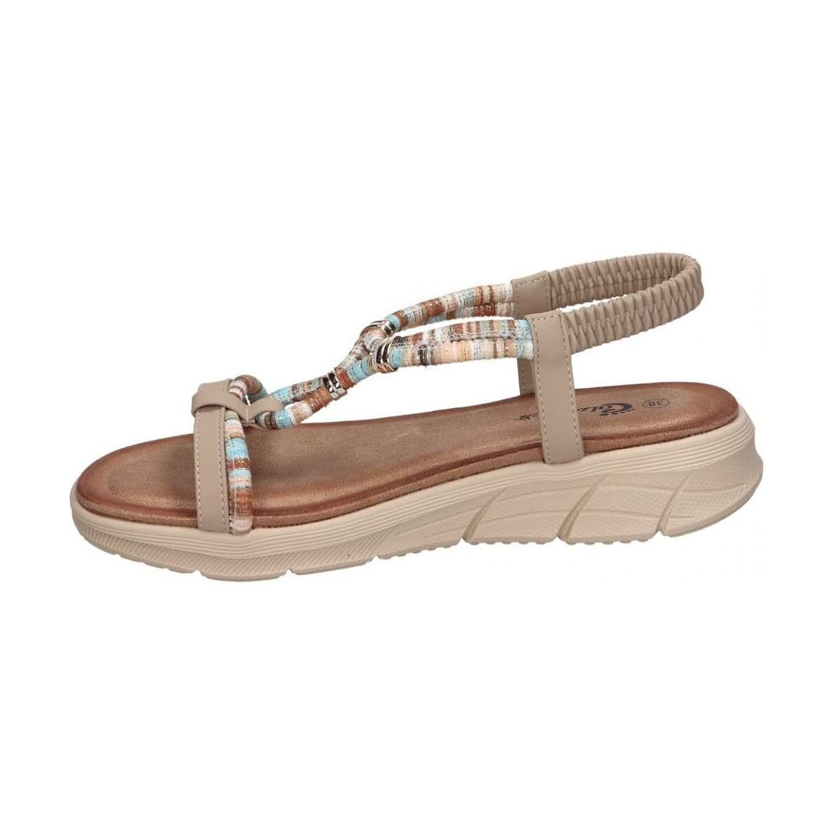 Women's Platforms Calzapies Beige