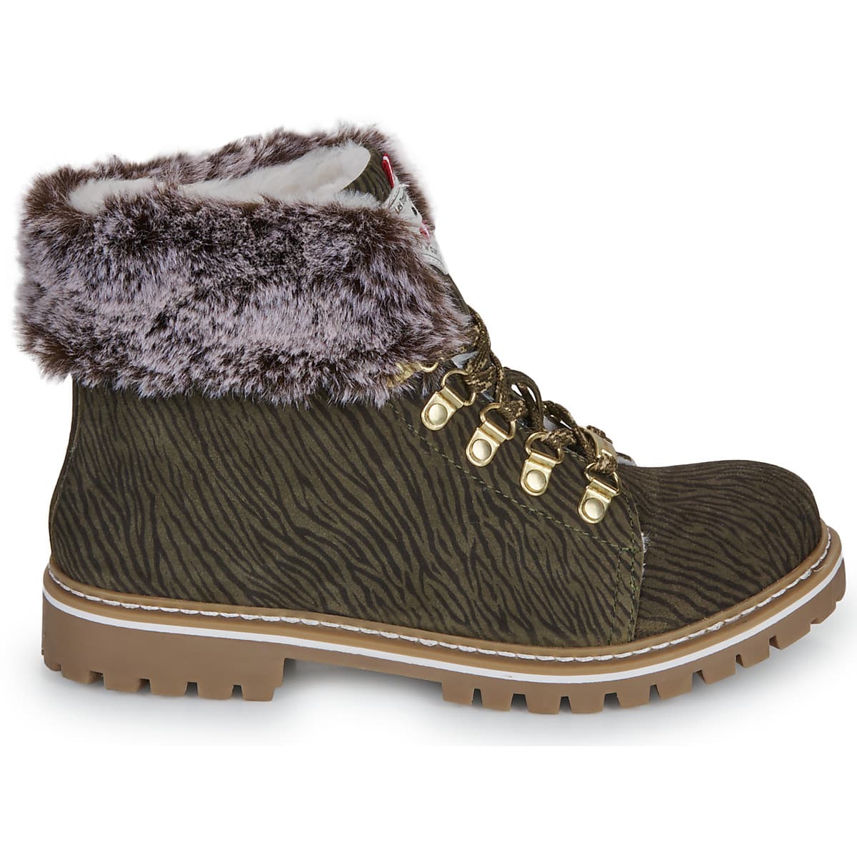 Women's Boots Les Tropeziennes par M.Belarbi Khaki