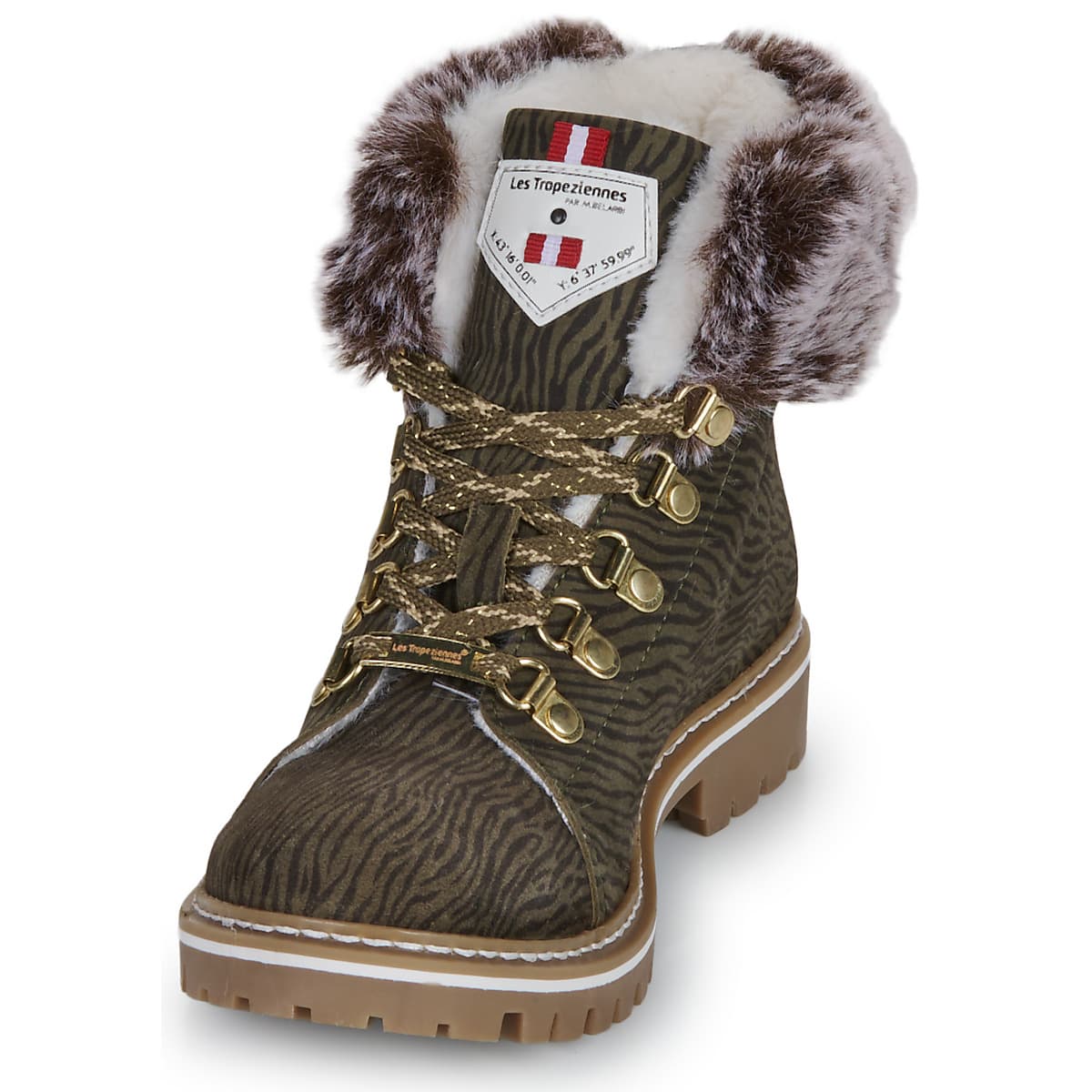 Women's Boots Les Tropeziennes par M.Belarbi Khaki