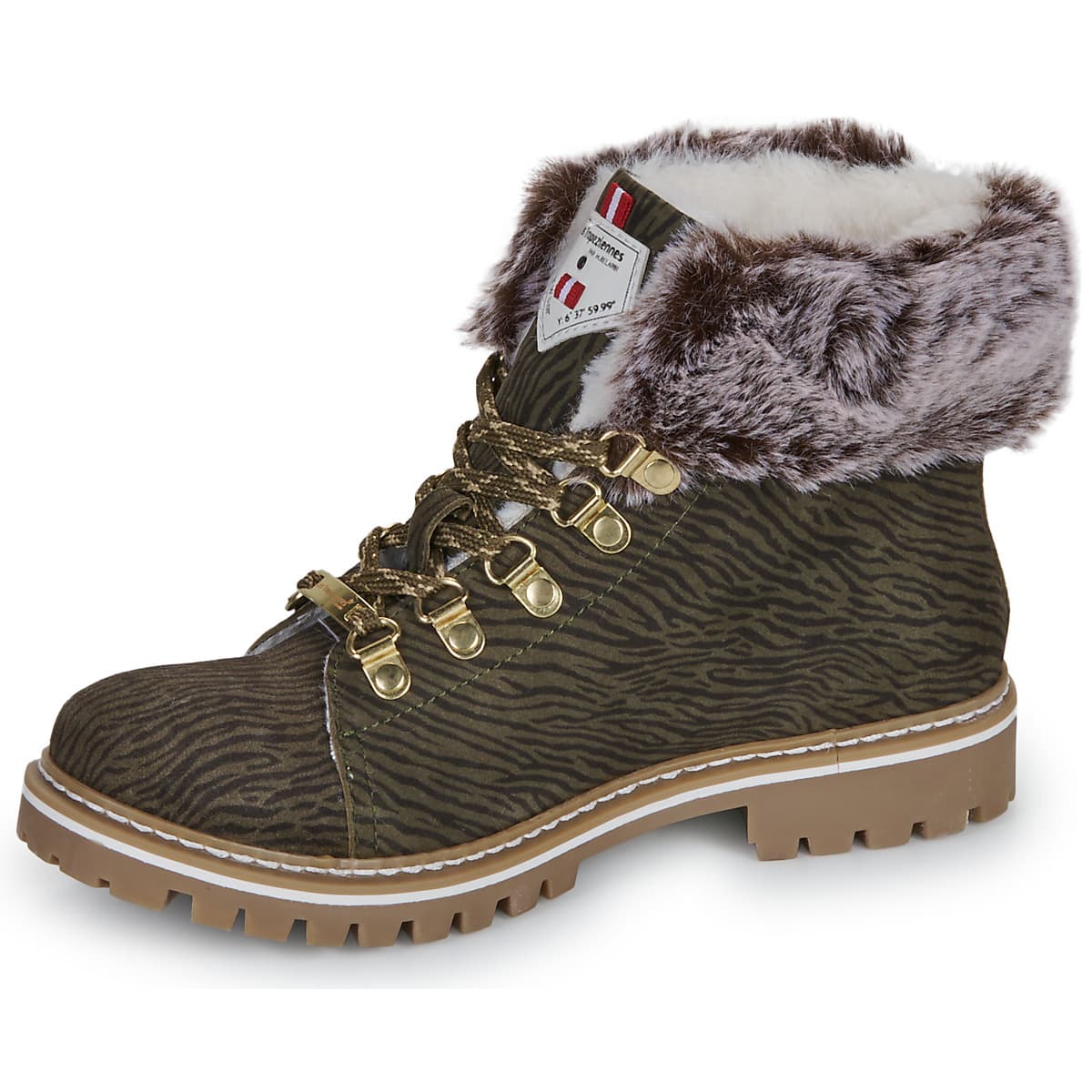 Women's Boots Les Tropeziennes par M.Belarbi Khaki