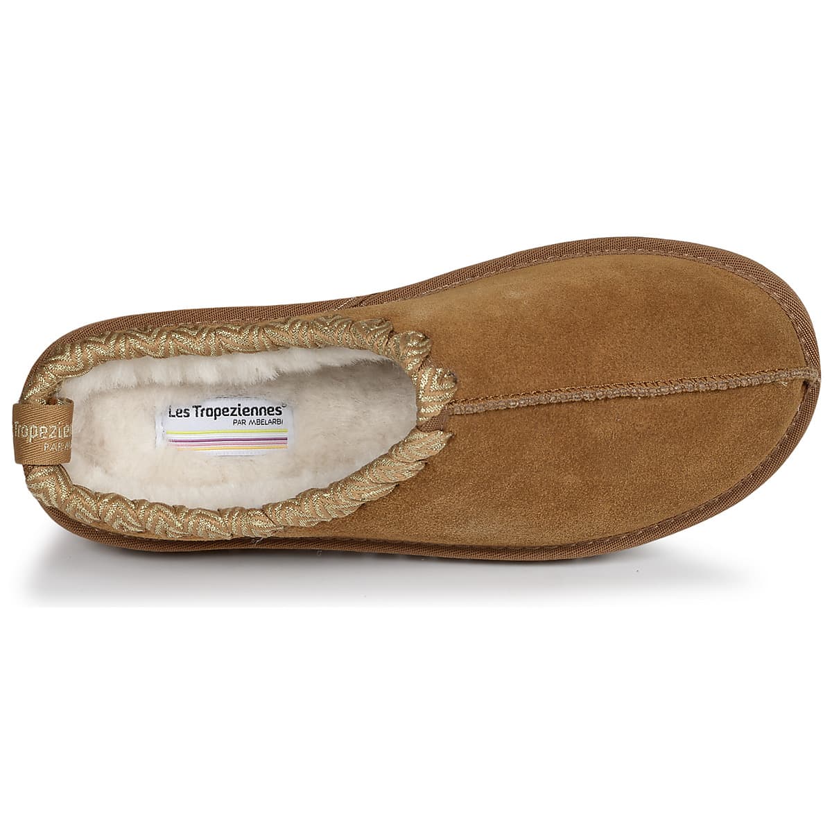 Women's House Slippers Les Tropeziennes par M.Belarbi Brown