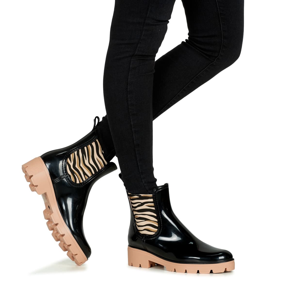 Women's Wellington Boots Les Tropeziennes par M.Belarbi Black