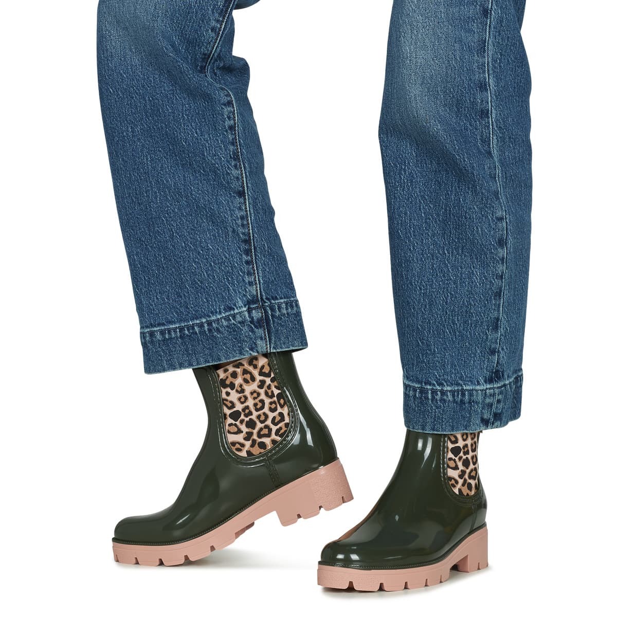 Women's Wellington Boots Les Tropeziennes par M.Belarbi Khaki