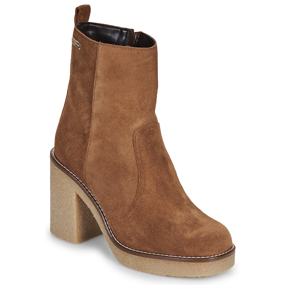Women's Ankle Boots Les Tropeziennes par M.Belarbi Brown