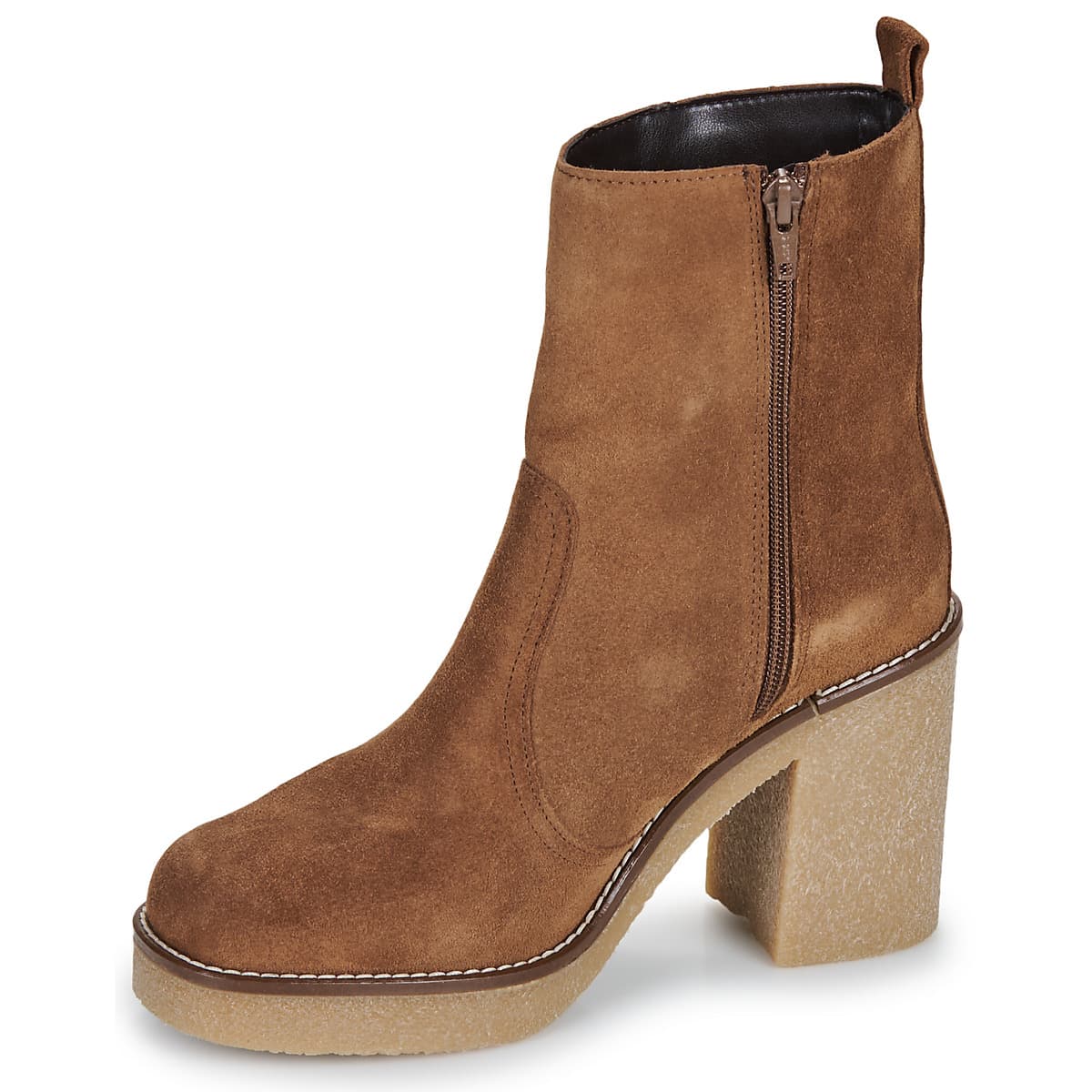 Women's Ankle Boots Les Tropeziennes par M.Belarbi Brown